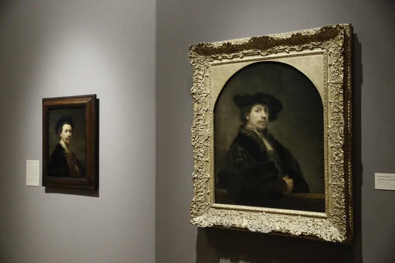 Photo of Self Portrait at Age 34 by Rembrandt van Rijn