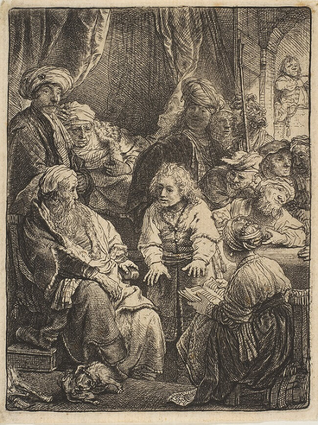 Joseph Telling his Dreams, 1638 by Rembrandt