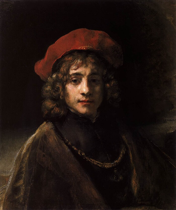 Portrait of Titus, 1658 by Rembrandt