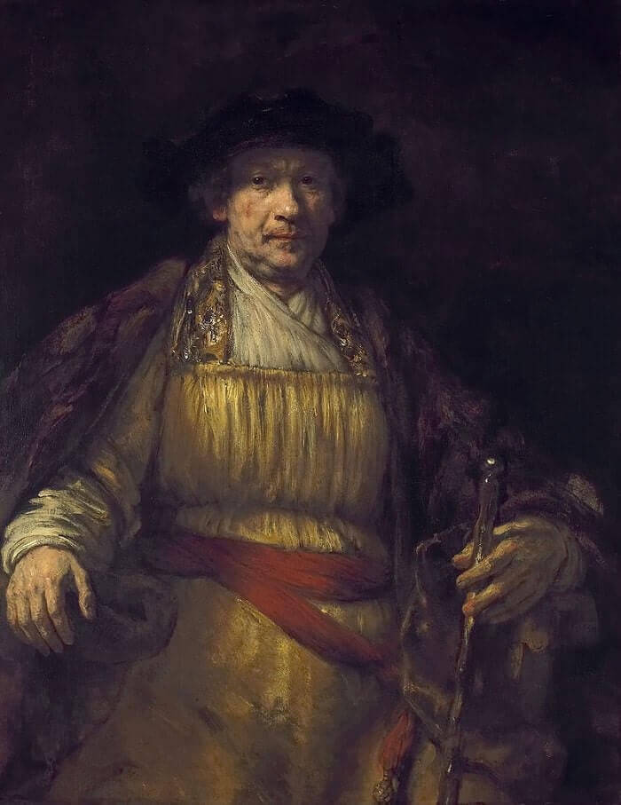 Self Portrait, 1658 by Rembrandt van Rijn