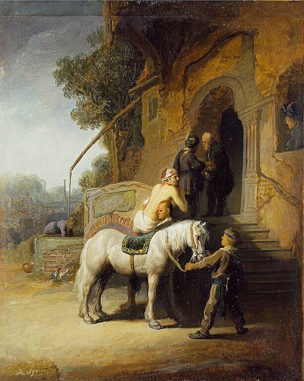 The Good Samaritan, 1633 by Rembrandt