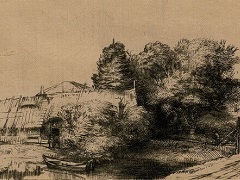 Houses by Rembrandt