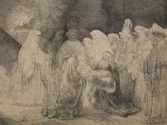 Presentation in the Temple by Rembrandt