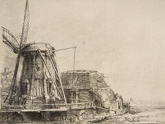 The Windmill by Rembrandt